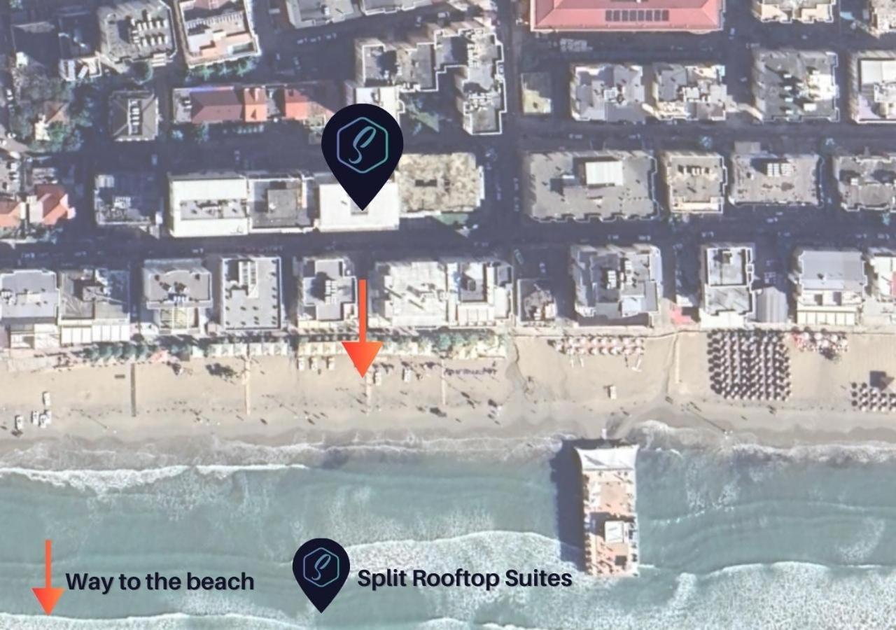Split Rooftop Suites Δυρράχιο Εξωτερικό φωτογραφία